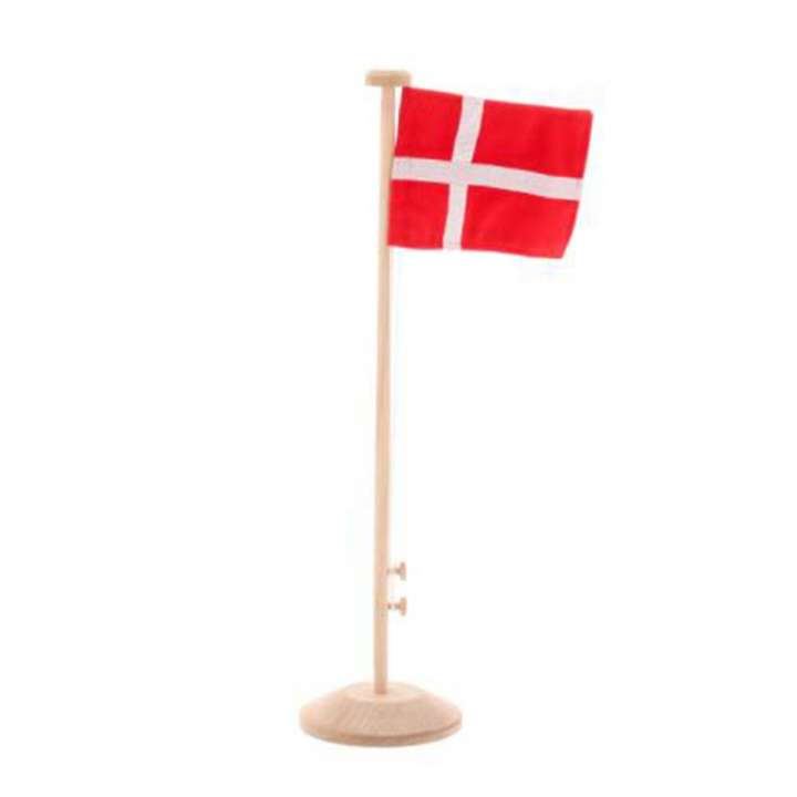 Priser på Celebrate - Flagstang DK 40 cm Natur