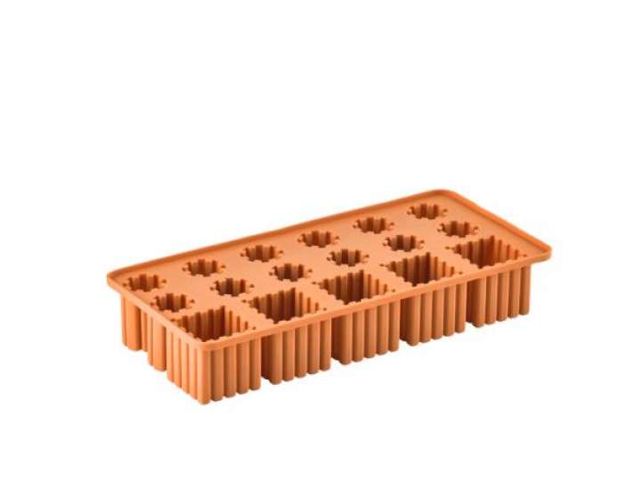 Priser på ZONE Denmark - Singles Isterningbakke 22 x 11,2 x 3,9 cm Apricot