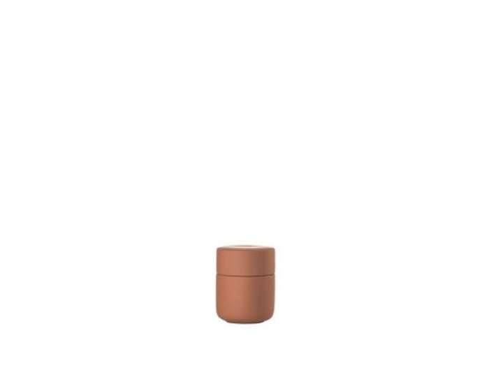 Priser på ZONE Denmark - Ume Krukke med låg Dia 8,3 x 10,3 cm Terracotta