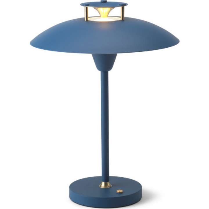 Priser på Halo Design Stepp 1-2-3 genopladelig bordlampe, blå