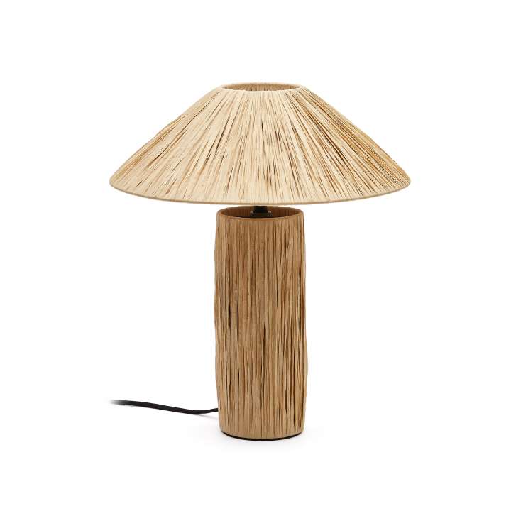 Priser på LAFORMA Samse bordlampe - natur polyrattan/rattan