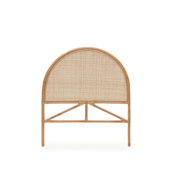 Priser på LAFORMA Quiterie sengegavl, rund - natur rattan (90cm)