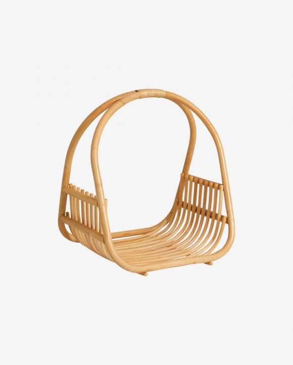 Priser på Nordal - ROA magasin holder, rattan, 42x37x49,2cm