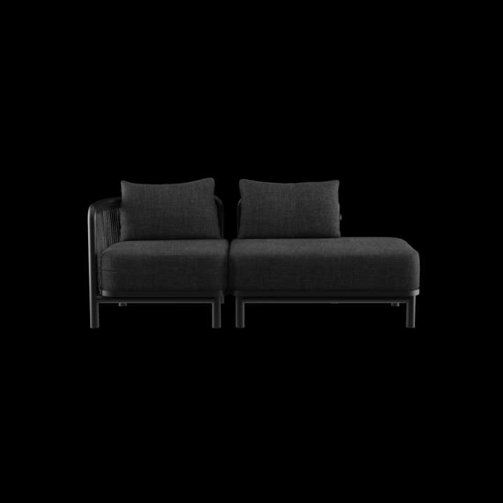 Priser på Kirra Lounge Sofa - 2 seater w/ open end