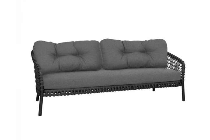 Priser på Cane-line Ocean Large 3 pers. Sofa m/hynde - Grey