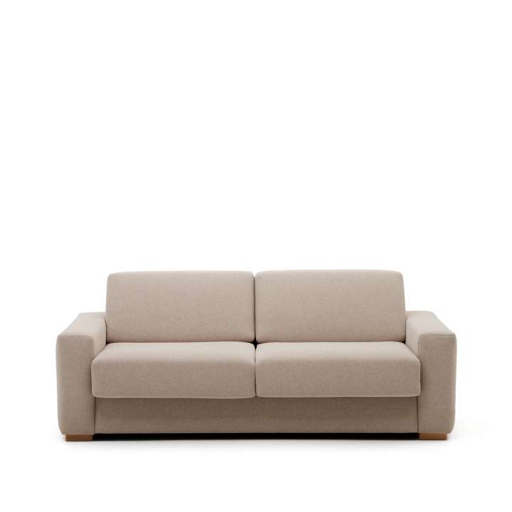 Priser på LAFORMA Anley 3 pers. sovesofa - beige stof (224cm)