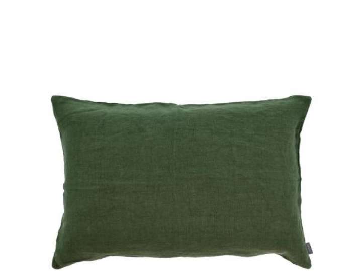 Priser på Södahl - Linen Pude 40 x 60 cm Forest green