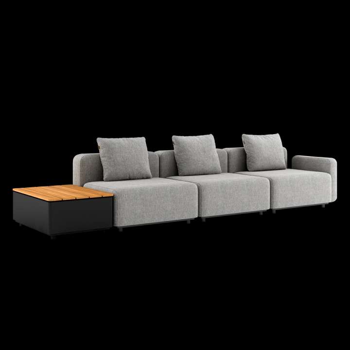 Priser på Cobana Lounge Sofa - 4 seater w/ Patio Storage Table