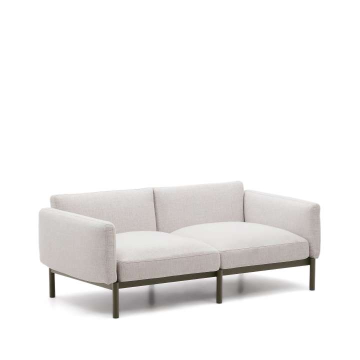 Priser på KAVE HOME Sorells udendørs 2 pers. modul sofa - grøn aluminium (201cm)