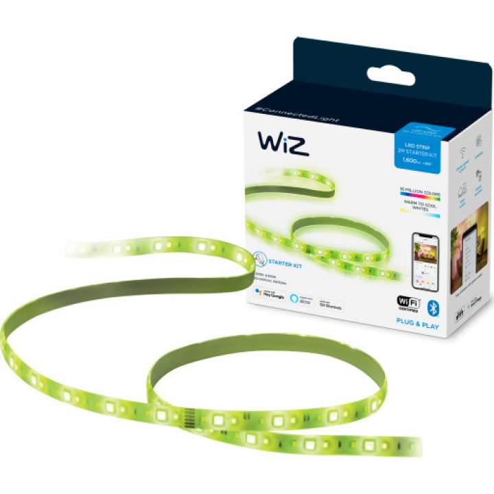 Priser på Wiz LED strip, 2 meter, startsæt