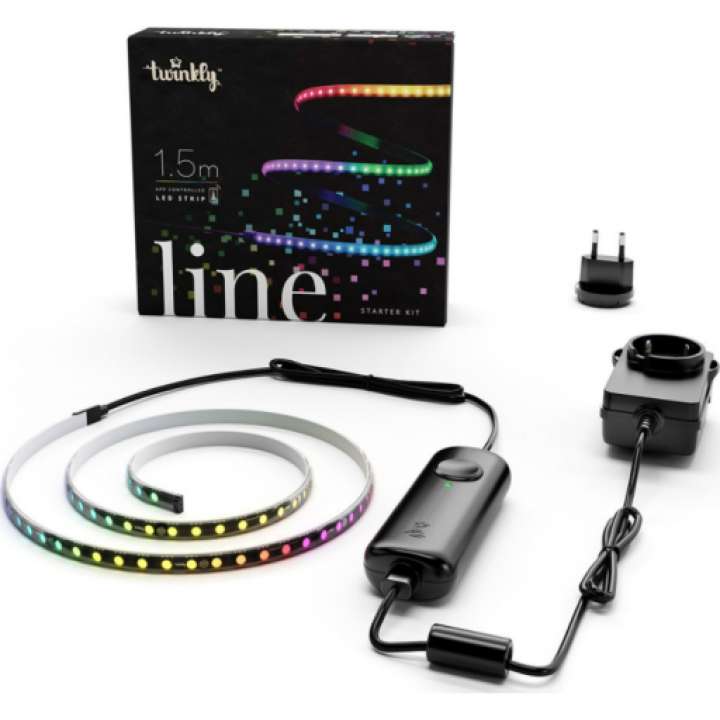 Priser på Twinkly Line LED strip, 1,5 meter, startsæt