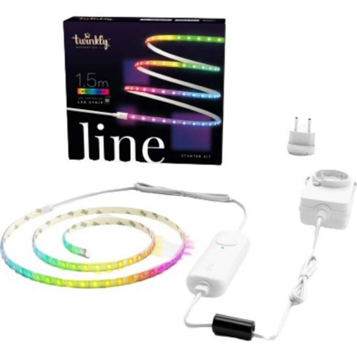 Priser på Twinkly Line LED strip, 1,5 meter, startsæt